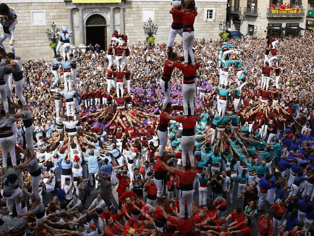 Tarragona y los castells humanos, una tradición colectiva de equilibrio y organización