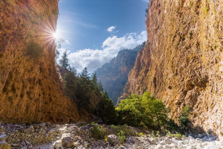 Garganta de Samaria, travesía natural en la isla de Creta